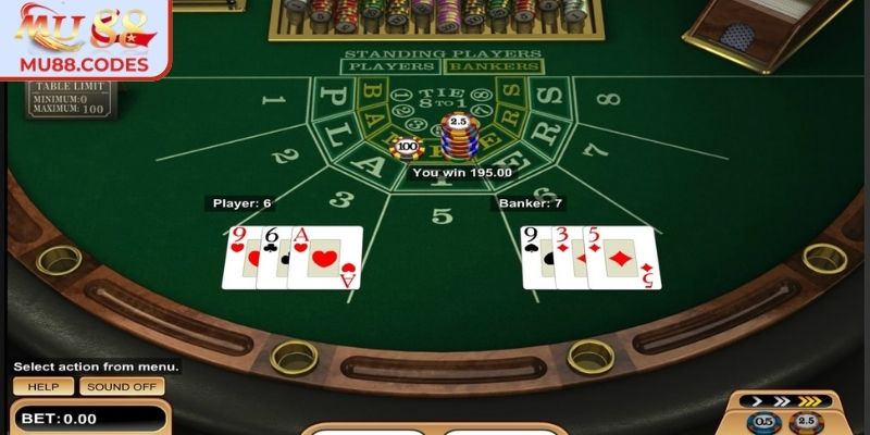 Kinh nghiệm khi người chơi tham gia baccarat MU88
