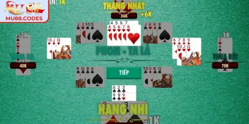 Quan điểm về game bài phỏm MU88